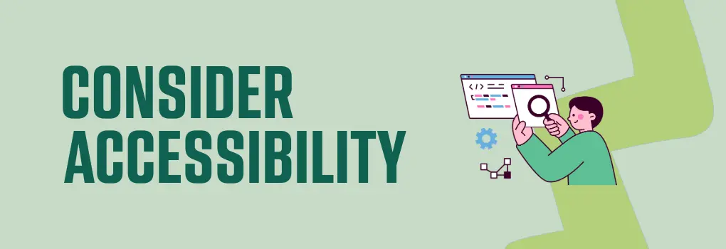 New Year's Resolutions for Your Business Website - consider accessibility 